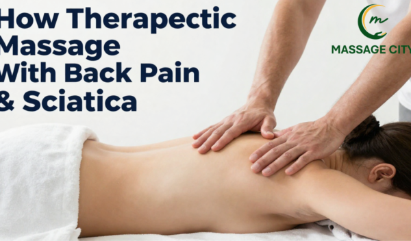 Therapeutic massage treatment for back pain and sciatica relief in Edmonton