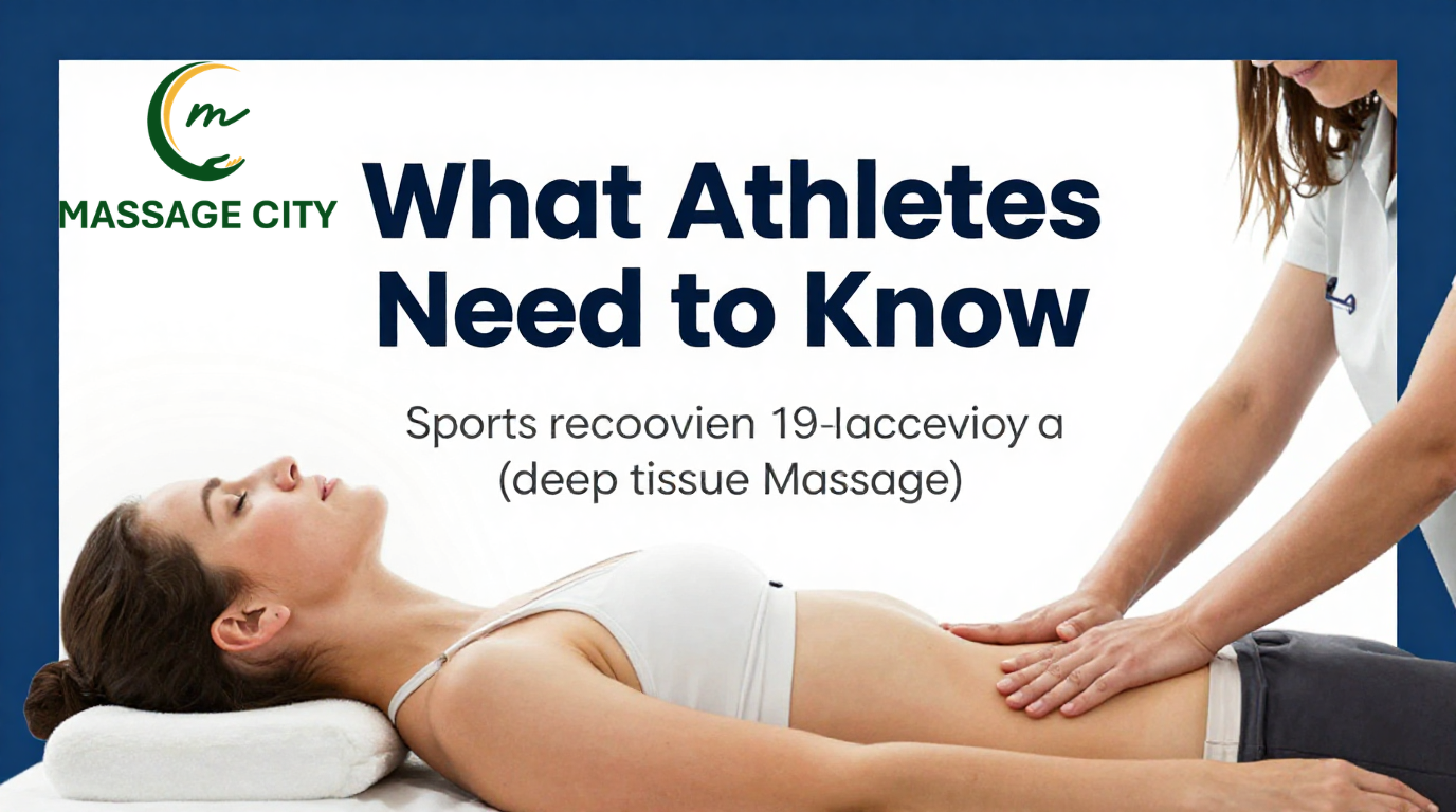 Professional sports recovery and deep tissue massage helping Edmonton athletes improve performance and recovery.